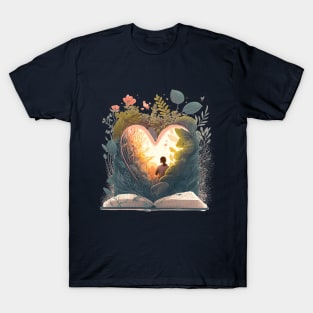 The Love of books T-Shirt